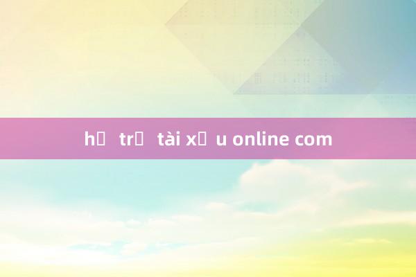 hỗ trợ tài xỉu online com